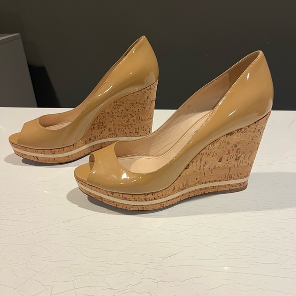 Prada tan wedges - Picture 3 of 6